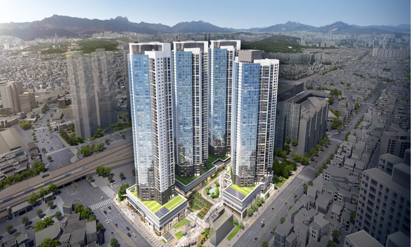 서울 동대문구 지하철 청량리역 인근에 49층 높이의 공동주택 1117세대가 들어선다.  ⓒ서울시 제공