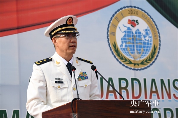 중진 중국 국방부장 ⓒ중국중앙인민라디오방송 인터넷판 '앙광망' 캡처