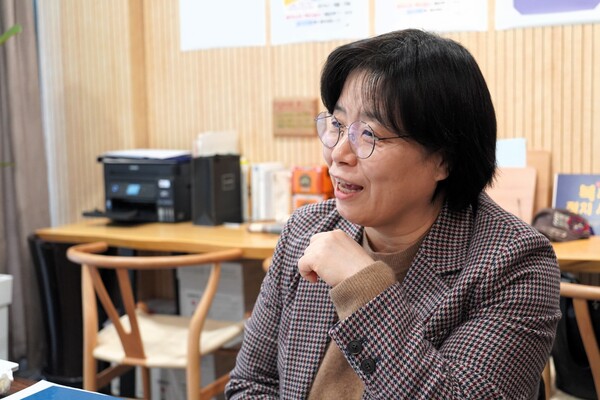 배복주 전 부대표는 13일 서울 종로구에 위치한 사무실에서 여성신문과 만나 “설 당일(10일) 새로운미래에 평당원 신분으로 입당했다”고 밝혔다. ⓒ신다인 수습기자