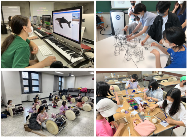 서울시가 지원하는 예술영재교육을 받는 학생들. ⓒ서울시 제공