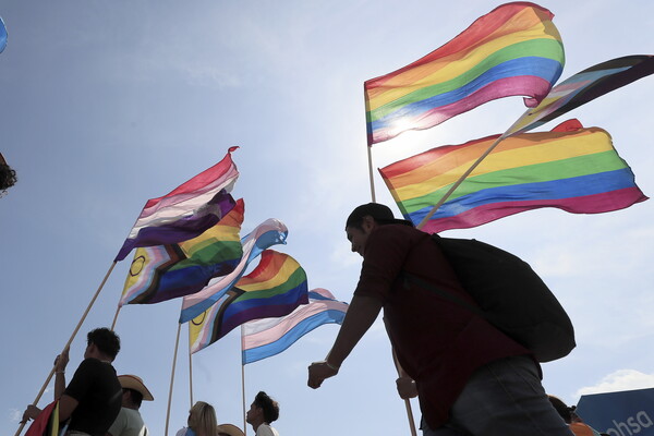 17일(현지시각) 온두라스 테구시갈파에서 성소수자단체들이 성소수자 혐오 반대시위를 벌이고 있다. ⓒEPA 연합뉴스