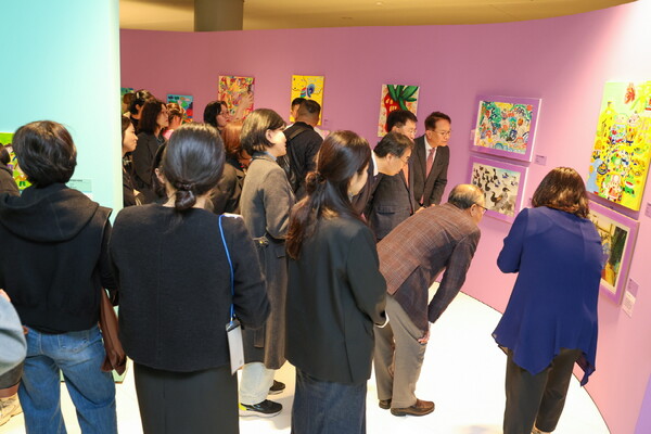 한남동 삼성아동교육문화센터 발달장애 아동·청소년 미술치료교육 작품전시회. ⓒ삼성복지재단