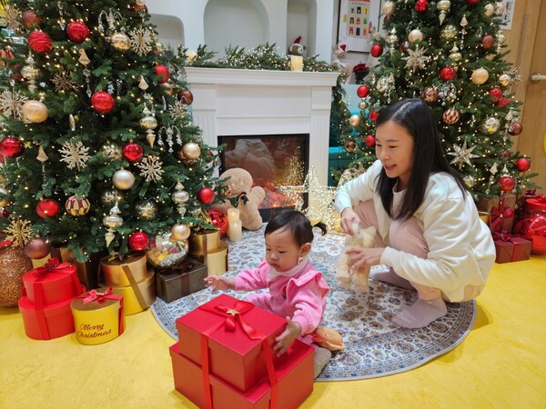 아이맘강동(성내1동점) '눈꽃썸스토리' 운영 모습 ⓒ강동구