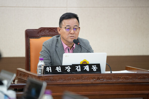 인천시의회 행정안전위원회 김재동 의원 ⓒ인천시의회