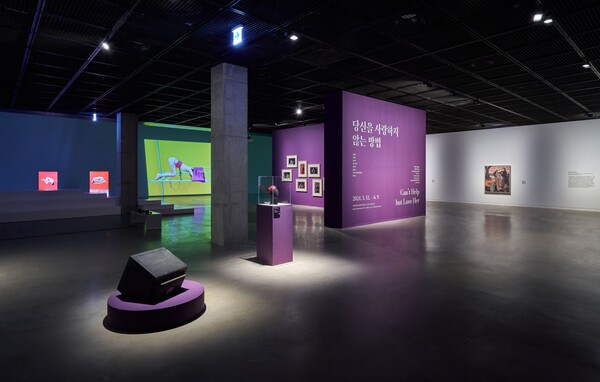 수원시립미술관에서 지난 3월12일부터 6월9일까지 열린 ‘당신을 사랑하지 않는 방법’ 전시 전경. ⓒ수원시립미술관 제공