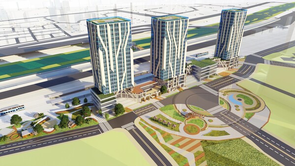 금천구청역 복합개발 사업대상지 조감도 ⓒ금천구