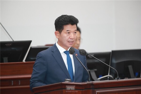 송영훈 제주특별자치도의회 더불어민주당 원내대표 ⓒ제주도의회