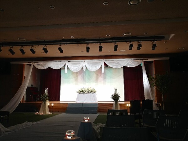 금천구가 25일 공개한 구 내 공공 예식장 모습 ⓒ금천구