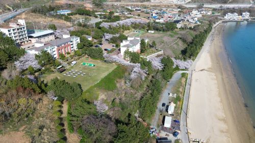 전남 여수시 화양면에 위치한 청심국제해양청소년수련원 전경. ⓒ청심국제해양청소년수련원