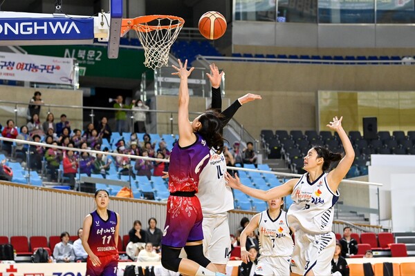 서대문구청 여자농구단이 어려움을 딛고 전국대회에서 준우승을 차지했다. ⓒ서대문구청