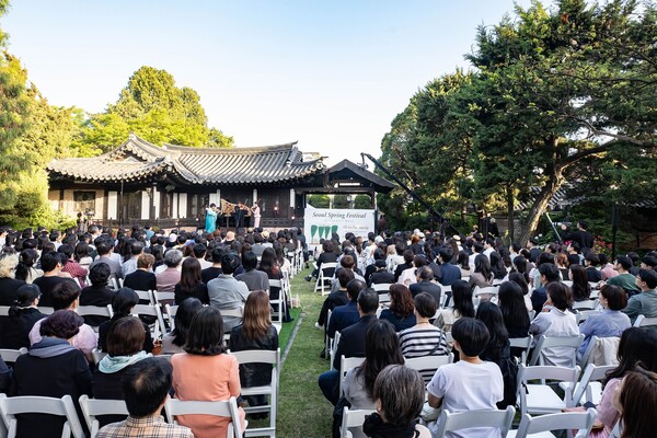 2024년 서울스프링실내악축제 중 고택음악회 현장. ⓒ(사)서울스프링실내악축제 제공