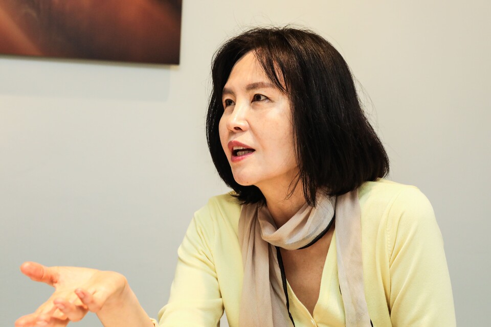 박진경 박사(전 저출산고령사회위원회 사무처장). ⓒ손상민 사진기자