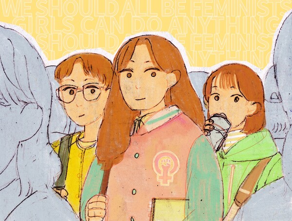 2030 여성 유권자들은 자신이 지지하는 가치에 대해 “말하지 못하는” 사회 분위기 속에서 자발적 은폐 전략을 택한 것이다. 여성신문이 6‧3 조기 대선을 앞두고 2030 여성 1000명을 대상으로 설문조사한 결과, 응답자 10명 중 6명(59.8%)이 페미니즘을 지지한다고 밝혔다.ⓒHaJung