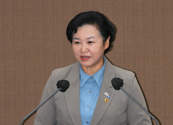 이민옥 서울시의원(더불어민주당, 성동3)이 노동절을 맞아 서울시 노동정책의 구조적 한계를 지적하고 실효성 있는 정책 전환을 촉구했다. ⓒ서울시의회