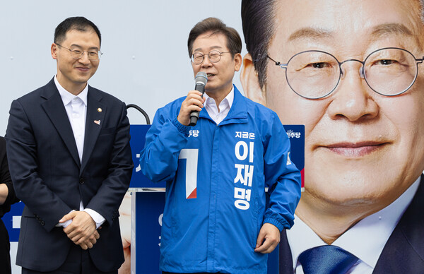 국민의힘을 탈당한 무소속 김상욱 의원이 더불어민주당에 입당하겠다는 뜻을 밝혔다. ⓒ연합뉴스(공동취재)