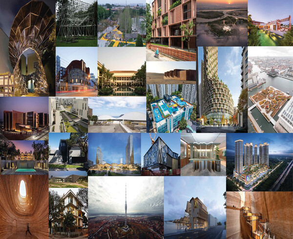 한국여성건축가협회 주최 ‘2025 여성건축가 기획전’에 참가한 건축가들의 작업들. ⓒ(사)한국여성건축가협회 제공