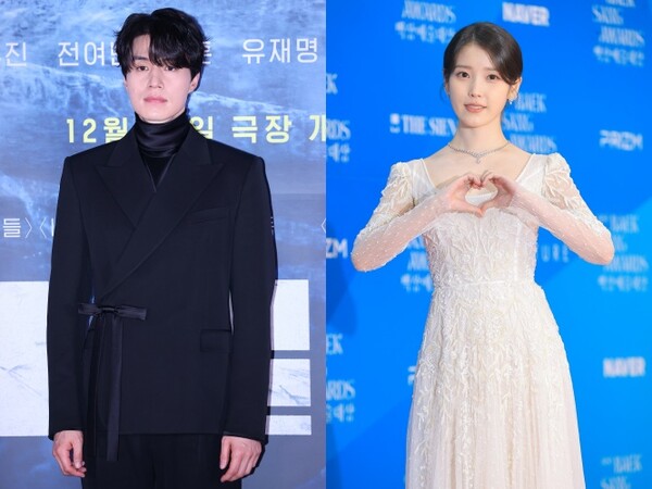 (왼쪽부터) 배우 이동욱, 가수 아이유. ⓒ연합뉴스