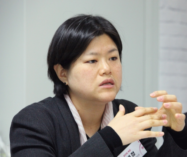 김혜정 한국성폭력상담소 신임 소장. ⓒ홍수형 기자