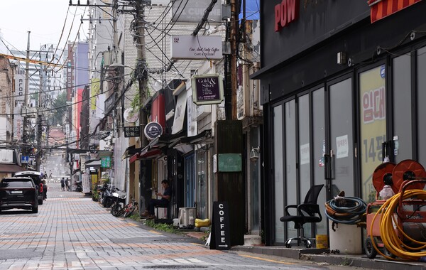 지난 16일 서울의 한 골목상권. ⓒ연합뉴스
