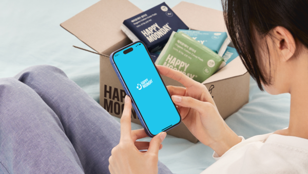 펨테크 스타트업 해피문데이가 자사 앱(App)을 새단장했다. ⓒ해피문데이