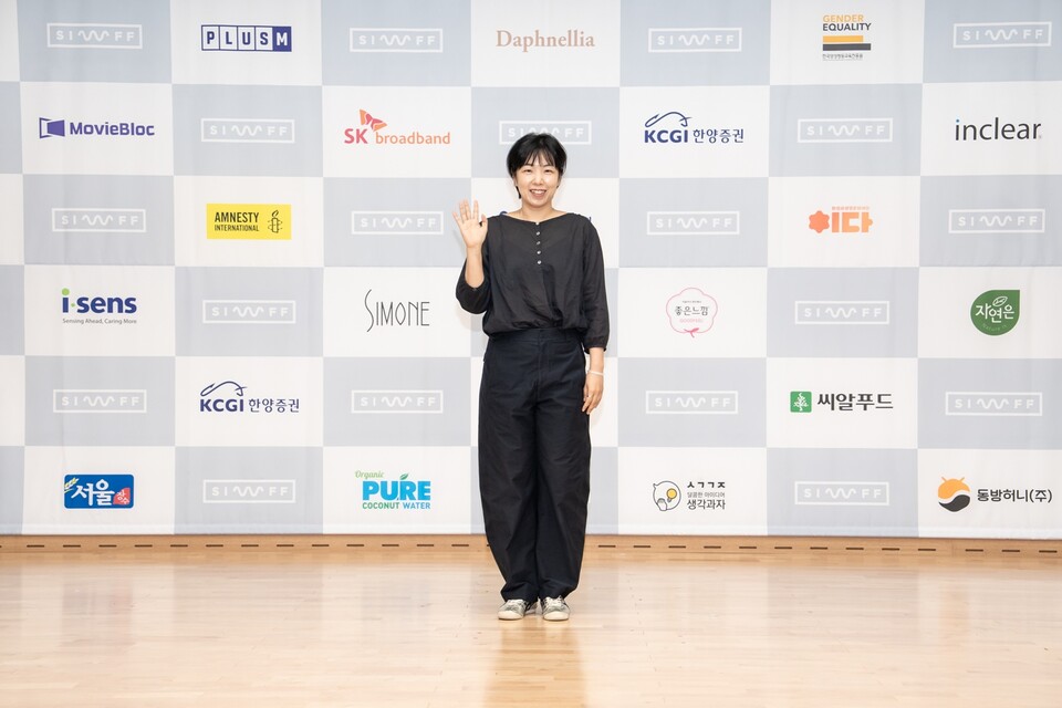 제27회 서울국제여성영화제 포스터와 트레일러를 연출한 정유미 감독. ⓒ제27회 서울국제여성영화제 제공