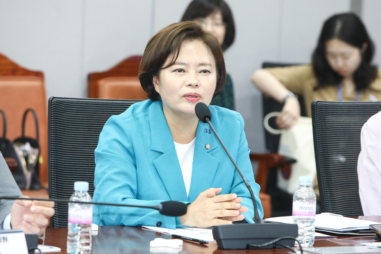 정춘생 조국혁신당 정책위 의장. ⓒ손상민 사진기자