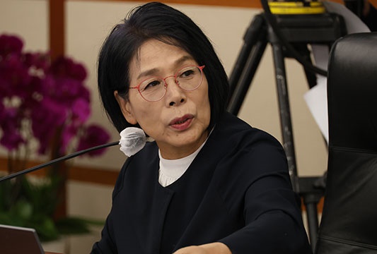 최민희 더불어민주당 언론개혁특위 위원장 ⓒ연합뉴스