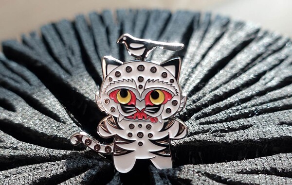  까치 호랑이 배지. ⓒ국립중앙박물관 문화재단