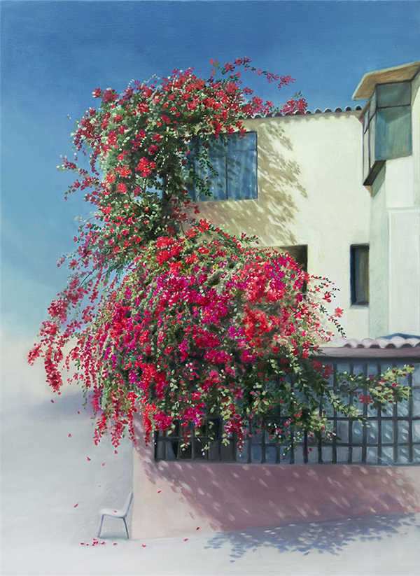 안소현, 빈,핀 1, 2025, Oil on canvas, 72.7x53cm ⓒ안소현/표갤러리 제공