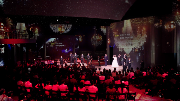 서울 광진구 빛의시어터에서 열린 ‘클래식 위켄드’ 공연 현장. ⓒ티모넷 제공