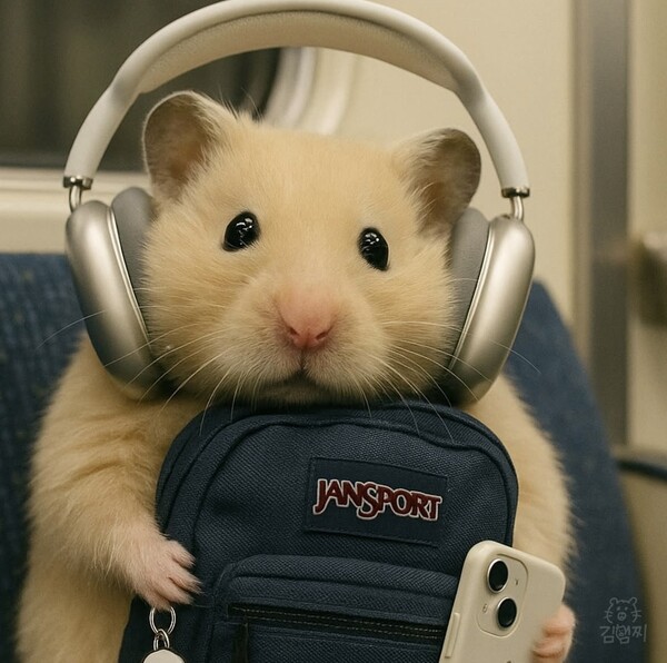 ‘정서불안 햄스터의 도파민 터지는 일상’을 그린 유튜브 채널 ‘정서불안 김햄찌’. ⓒ김햄찌’ 인스타그램