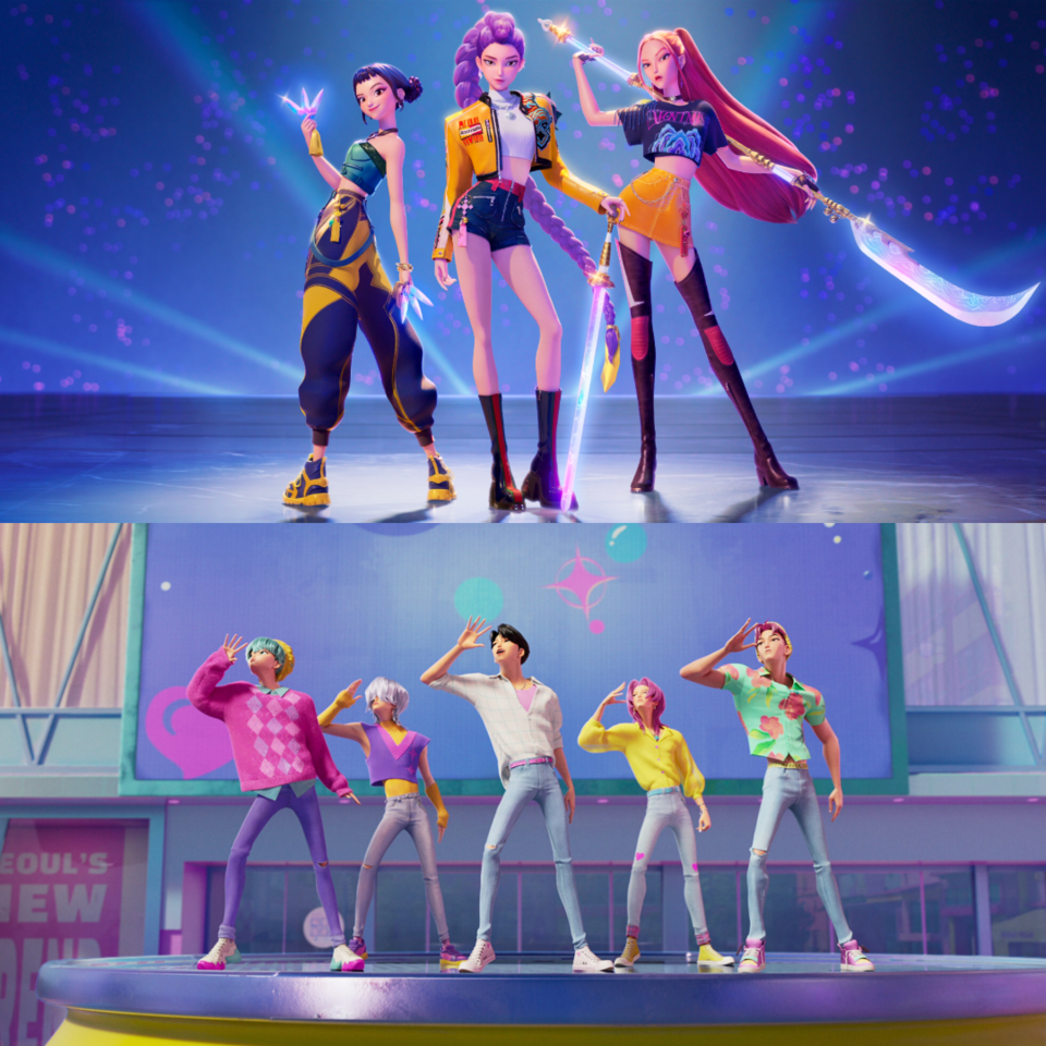 넷플릭스 애니메이션 ‘케이팝 데몬 헌터스’ 스틸. ⓒ넷플릭스 제공