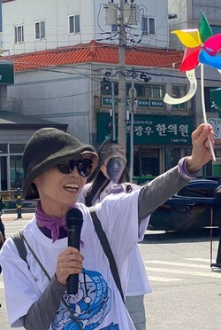 정미례 성매매문제해결을위한전국연대 정책자문위원. ⓒ본인 제공