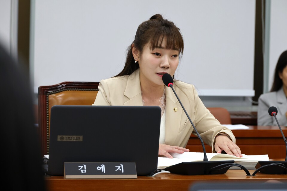 국민의힘 김예지 의원 ⓒ김예지 의원실