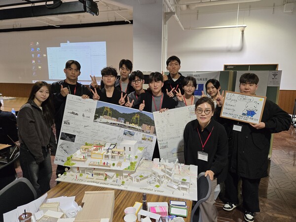 지난 10월 23~26일 열린 JIA 한일건축디자인워크샵 기념사진. ⓒ본인 제공