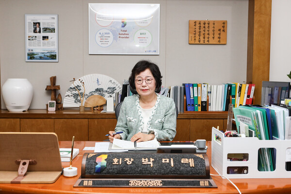 박미례 수성엔지니어링 대표이사 회장 ⓒ수성엔지니어링