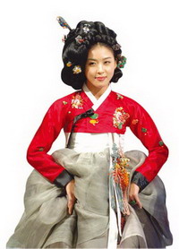 드라마 ‘황진이’에서 보여진 한복의 모습.
