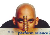 연극에 과학실험을 접목한 ‘펑크 사이언스’ 프로그램의 포스터.