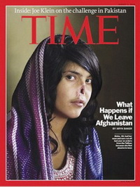 지난 8월 9일 ‘타임’ 표지에 등장한 명예살인의 피해자 비비 아이샤.abortion pill abortion pill abortion pill