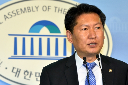 새정치민주연합 정청래 의원. ⓒ뉴시스·여성신문