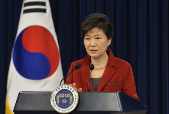 박근혜 대통령이 12일 청와대 춘추관에서 가진 신년 기자회견을 통해 2015년 계획과 포부를 밝혔다. ⓒ뉴시스·여성신문