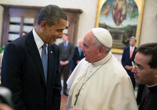 미국을 방문한 프란치스코 교황이 바락 오바마 대통령과 대화를 나누고 있다.cialis coupon cialis coupon cialis coupon