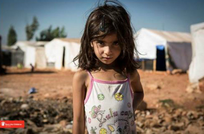 세이브 더 칠드런 사진작가의 시리아 난민캠프 어린이 사진. ⓒ세이브 더 칠드런