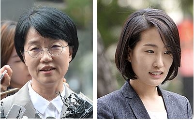 박선숙, 김수민 국민의당 의원 ⓒ뉴시스·여성신문
