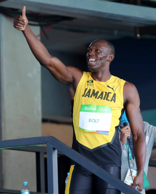 우사인 볼트가 육상 남자 100m에 이어 200m에서도 3연패를 달성했다. ⓒ뉴시스·여성신문