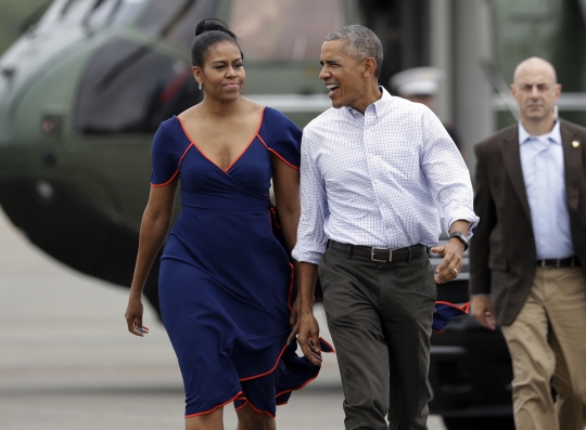 버락 오바마 미국 대통령과 영부인 미셸 여사. ⓒ뉴시스·여성신문