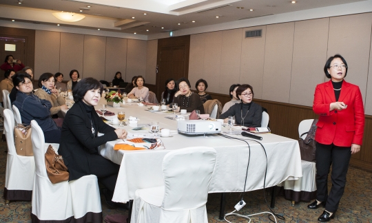 국제존타 제32지구 1지역 서울3클럽이 지난 16일 월례회의를 개최됐다. ⓒ이정실 사진기자