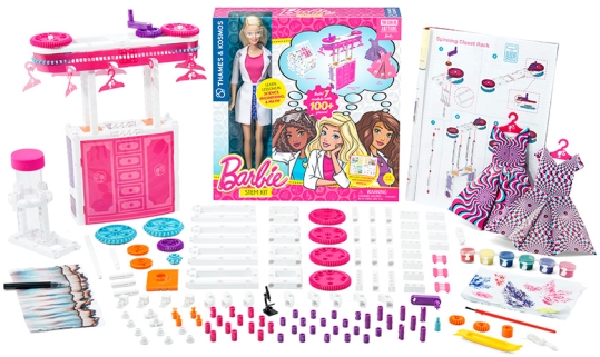 지난해 말 영미권에서 출시된 ‘Barbie STEM Kit’ (4~8세용) ⓒThames and Kosmos