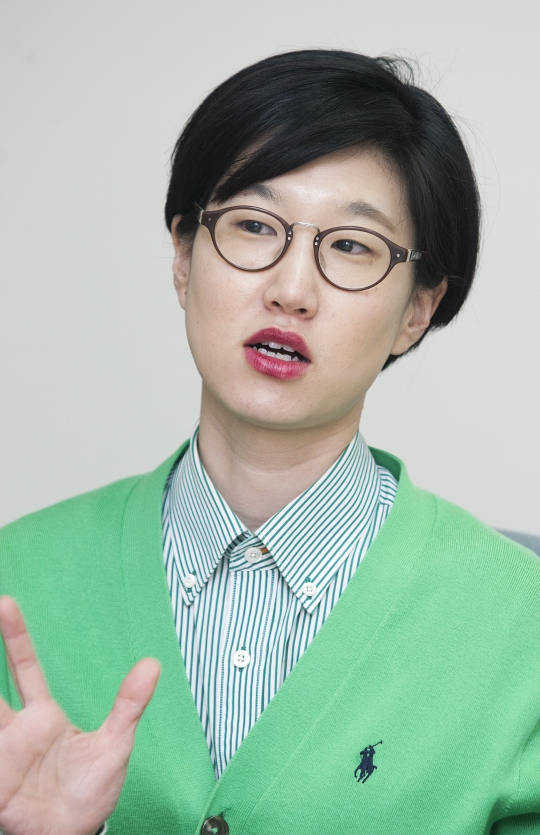 김린 여성디자이너정책연구모임 ‘WOO’ 대표 ⓒ이정실 여성신문 사진기자