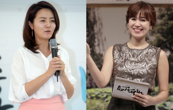 여행작가 손미나(왼쪽), 방송인 박미선 ⓒ뉴시스·여성신문